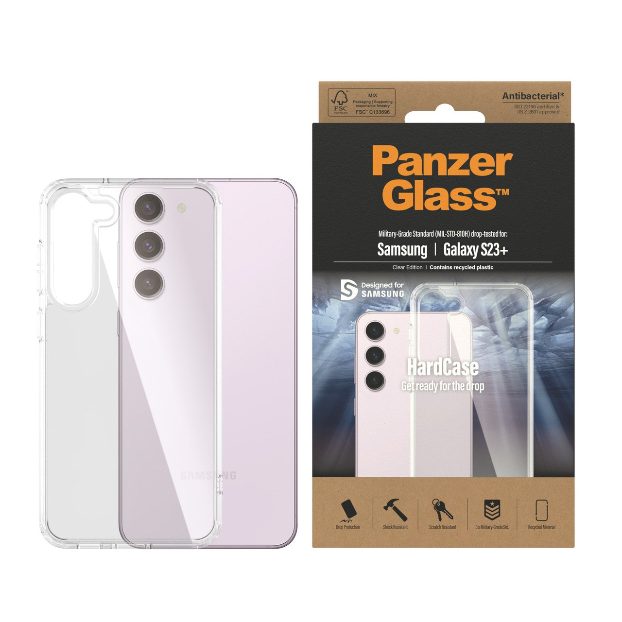 PanzerGlass® Screen Protector Samsung Galaxy S23 Plus