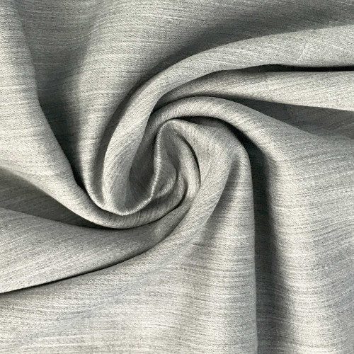 BedVoyage Melange viscose from Bamboo Cotton Duvet Cover, Twin - Silver