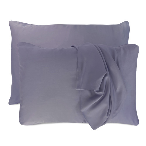 BedVoyage Luxury 100% viscose from Bamboo Pillowcase Set, Standard - Platinum
