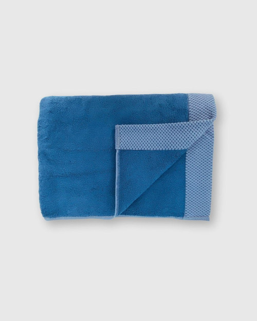 BedVoyage Luxury viscose from Bamboo Cotton Bath Towel - Indigo