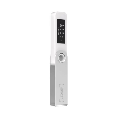 LEDGER Nano S Plus Crypto Hardware Wallet - Mystic White-White / Crypto Wallets / New