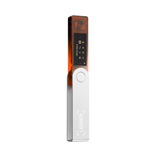 LEDGER Nano X Crypto Hardware Wallet - Blazing Orange-Orange / Crypto Wallets / New