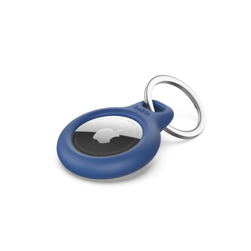 BELKIN AirTag Secure Holder with Keyring - Blue-Blue / AirTag Accessories / New
