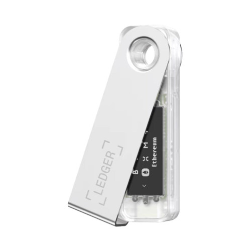 LEDGER Nano S Plus Crypto Hardware Wallet - Ice-White / Crypto Wallets / New