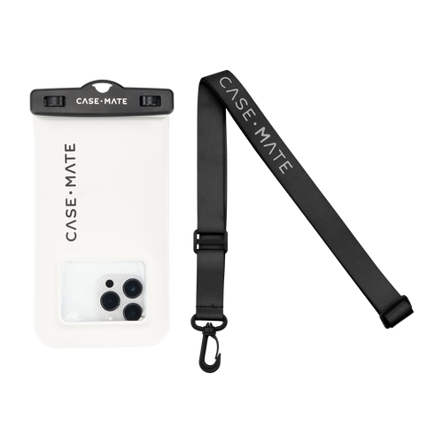 CASE-MATE Universal Waterproof Floating Phone Pouch - Gray/Black