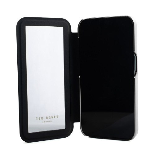 TED BAKER iPhone 15 Pro Max Mirror Folio - Flower Border