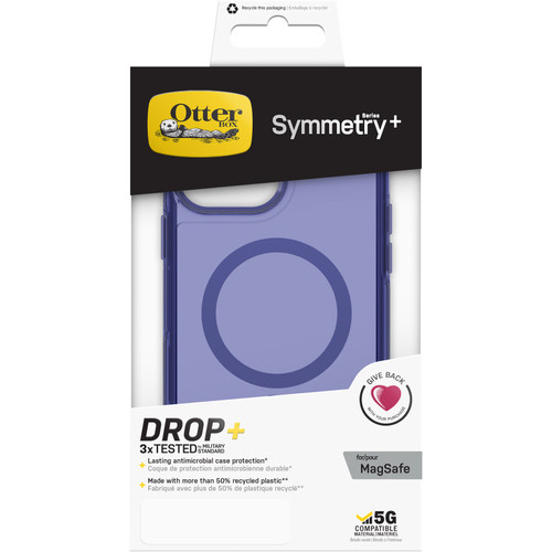 OTTERBOX iPhone 13 Pro Max - Symmetry Plus Case - Made for MagSafe - Translucen-Blue / Mobile Cases / New