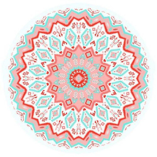 POPSOCKETS -  AZTEC MANDALA RED