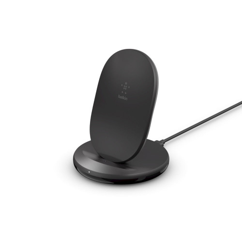 BELKIN BoostCharge Wireless Charging Stand 15W (Qi Fast Wireless Charger for iP