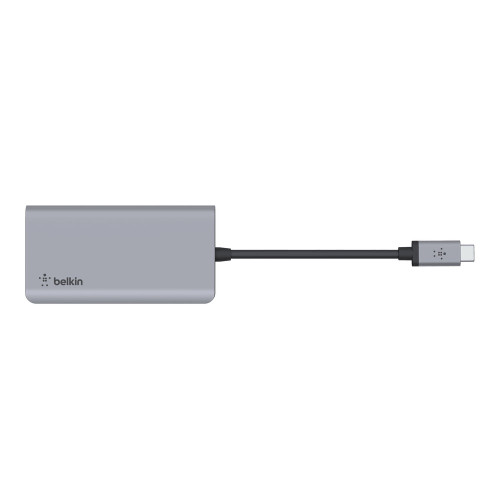 BELKIN Connect USB-C 4-in-1 Multiport Hub - HDMI 4K video resolution, 100W USB-