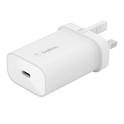 BELKIN BOOSTCHARGE PPS Wall Charger PD 3.0 25 Watts w/ included USB-C to Lightn