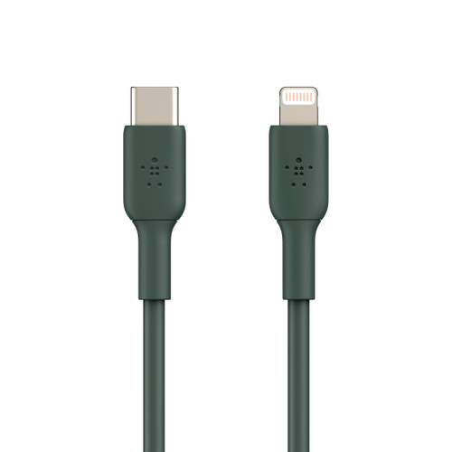 BELKIN Boost Charge Lightning to USB-C 1Meter Cable - Midnight Green-Green / Cables USB-C to Lightning / New