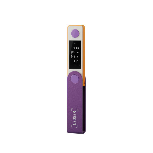 Ledger Nano X (Amethyst Purple) - Secure and Manage Your Crypto & NFTs  on-The-go with Our Bluetooth®-Enabled Hardware Wallet