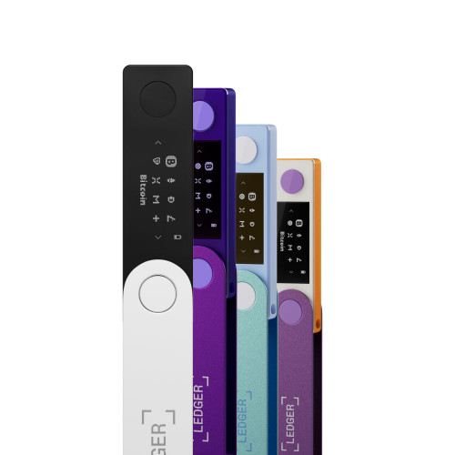 LEDGER Nano X Crypto Hardware Wallet - Amethyst Purple-Purple / Crypto Wallets / New