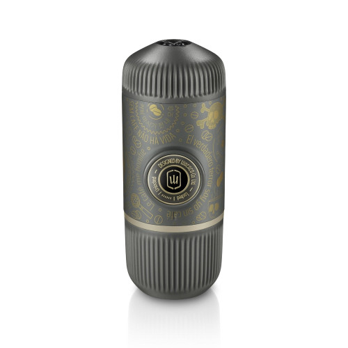 WACACO Nanopresso Dark Souls - Portable Espresso Maker with Protective Case (Ma-Gray / Portable Coffee Makers / New