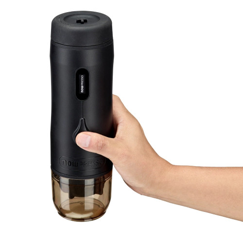 NOWPRESSO Machine Gold Plus 1-Button Rechargeable Portable Espresso Machine - B