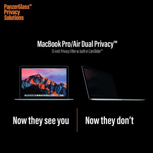 PANZERGLASS Magnetic Privacy Screen Protector for 13.3'' MacBook Air/Pro