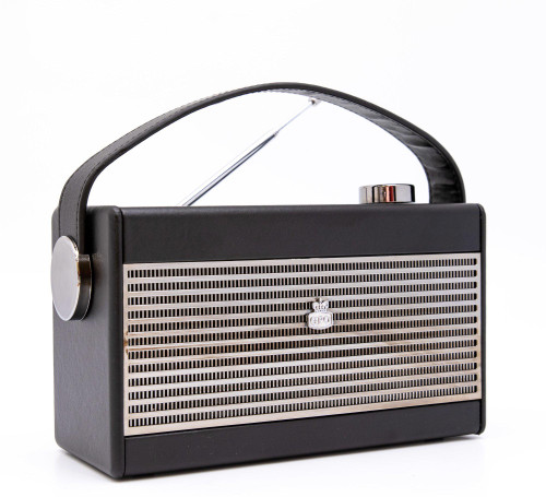 GPO Darcy Portable Analogue Radio Black-Black / Radio Players / New