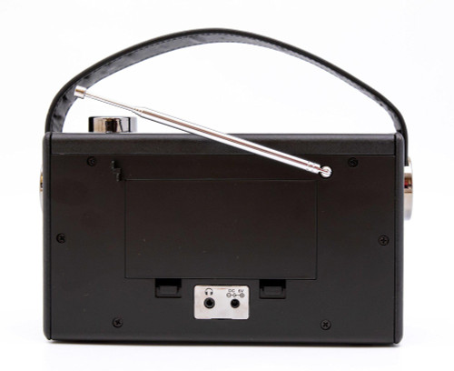 GPO Darcy Portable Analogue Radio Black-Black / Radio Players / New GPO Darcy Portable Analogue Radio Black-Black / Radio Players / New