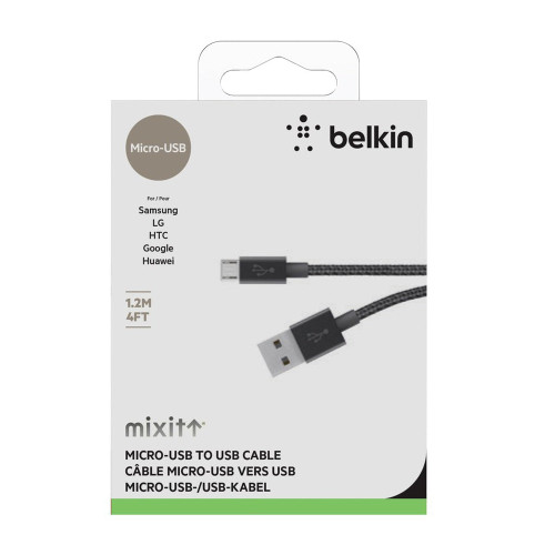 BELKIN Metallic Micro-USB to USB Cable