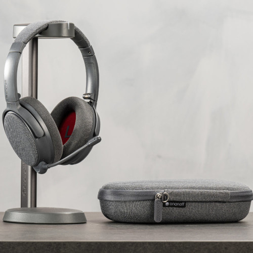 BUDDYPHONES Fokus+ Hybrid Anc Headset - Grey
