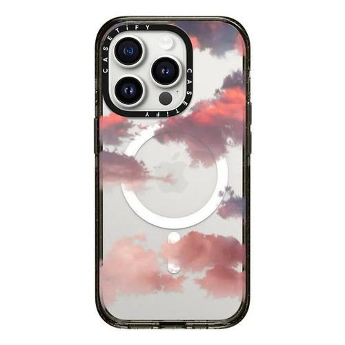 CASETIFY iPhone 15 Pro Impact Case with MagSafe - Clouds Print