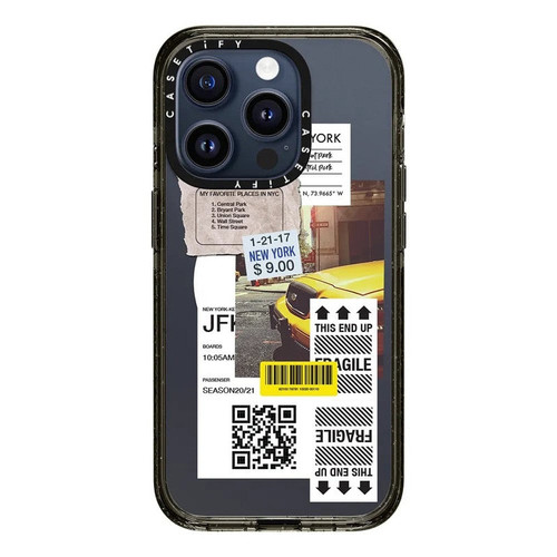 CASETIFY iPhone 15 Pro Impact Case with MagSafe - Label Note Case 2 Print