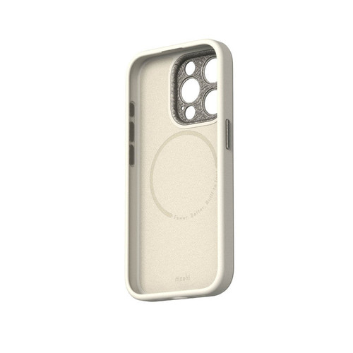 MOSHI Napa iPhone 15 Pro 2023 Case - MagSafe Compatible - Beige