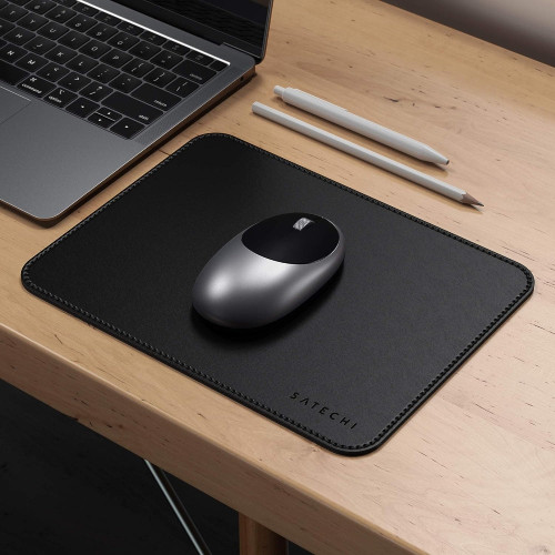SATECHI Eco Leather Mouse Pad - Black