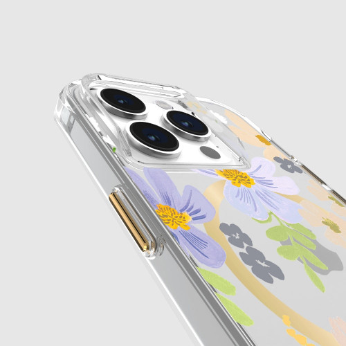 RIFLE PAPER CO. iPhone 15 Pro Case with Magsafe - Pastel Marguerite