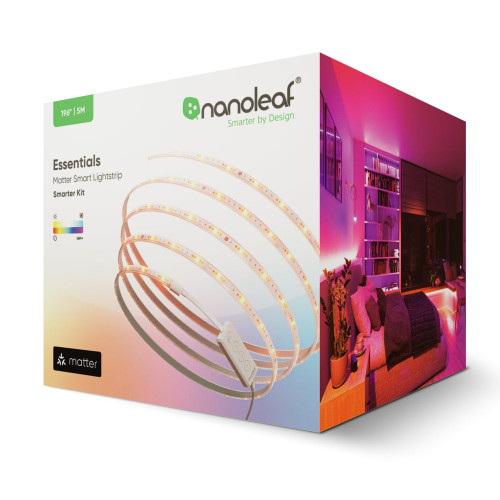 NANOLEAF Essentials Matter Light Strips Stk 5 Meters 1600Lm - 30W - 2700K-6500K