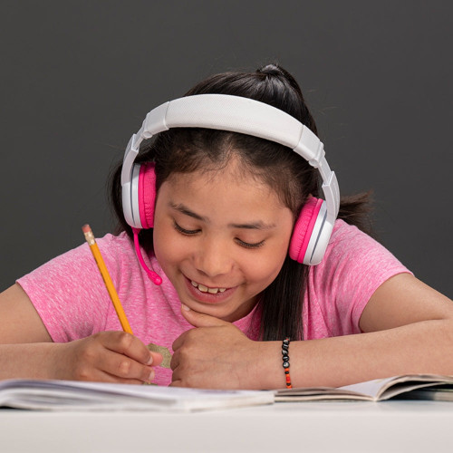 BUDDYPHONES School Plus Wireless Headphone - Pink