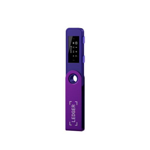 LEDGER Nano S Plus Crypto Hardware Wallet - Amethyst Purple-Purple / Crypto Wallets / New