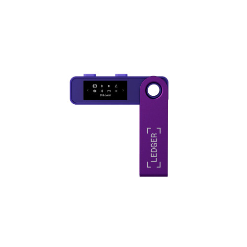 LEDGER Nano S Plus Crypto Hardware Wallet - Amethyst Purple-Purple / Crypto Wallets / New