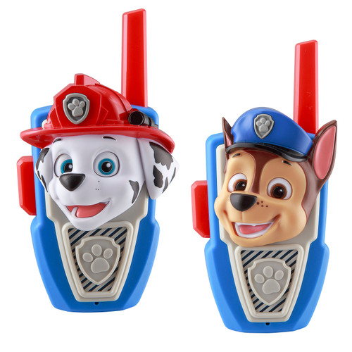 KIDdesigns Mid Range Paw Patrol Walkie Talkies Chase and Marshall - Multi-color