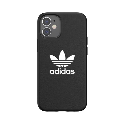 ADIDAS iPhone 12 Mini - Moulded Basic Case - Black/White