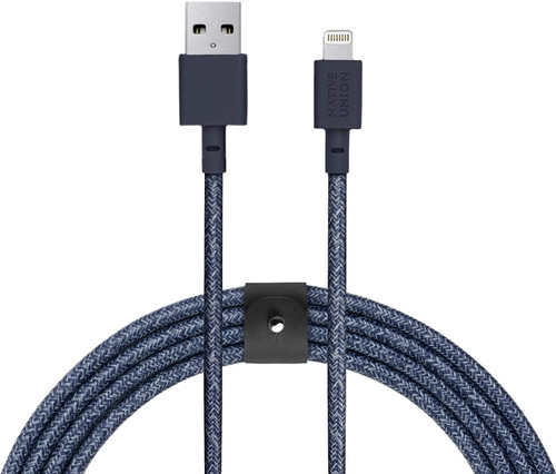 NATIVE UNION Belt Lightning Cable XL 1.2M - Indigo