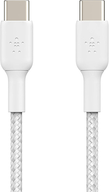 BELKIN Boost Charge USB-C to USB-C Braided Cable 1Meter - White