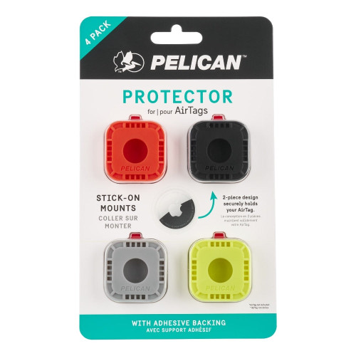 PELICAN Protector Stick-On AirTag Case Bundle