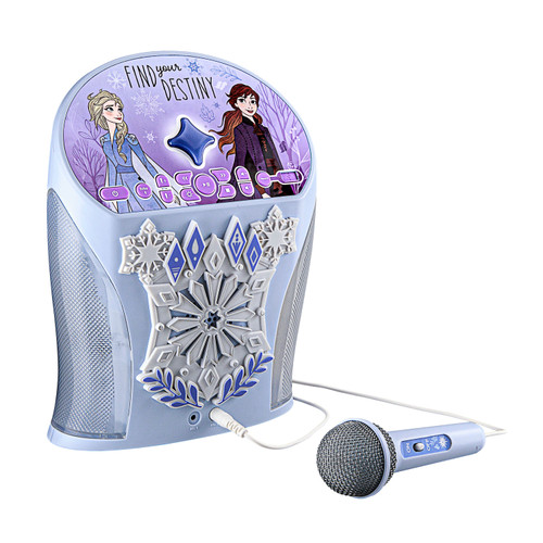 KIDdesigns Disney Frozen Bluetooth Karaoke Machine w/ Microphone for Kids - Mul-Multi-color / Karaoke Machines / New