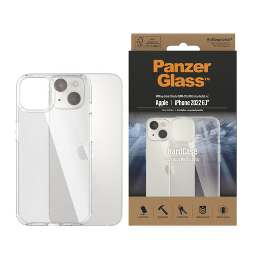 PANZERGLASS iPhone 14 - HardCase - Clear-Clear / Mobile Cases / New