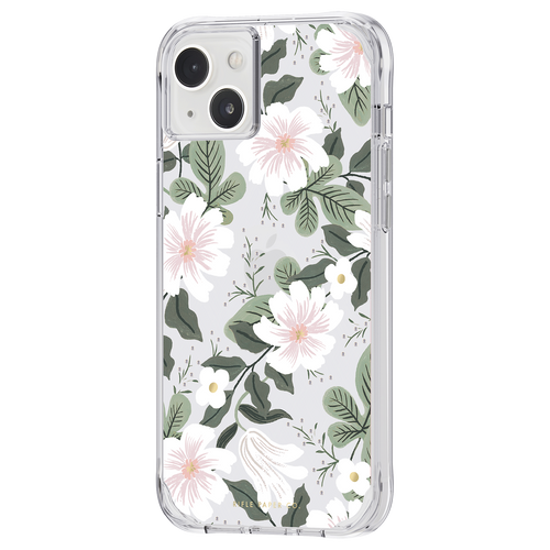 RIFLE PAPER CO. iPhone 14 Plus Case - Willow - Clear RIFLE PAPER CO. iPhone 14 Plus Case - Willow - Clear
