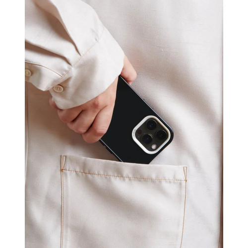 NUDIENT iPhone 13 Pro - Form MagSafe Case - Clear Black-Pink / Mobile Cases / New NUDIENT iPhone 13 Pro - Form MagSafe Case - Clear Black-Pink / Mobile Cases / New