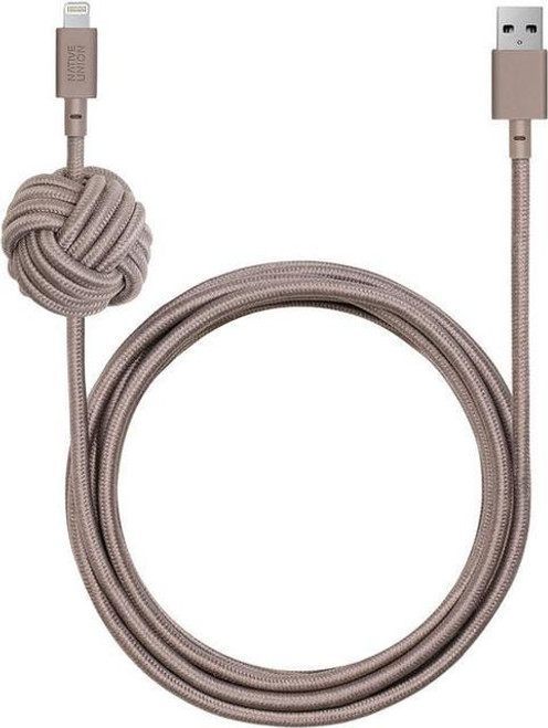 NATIVE UNION Night Cable KV Type-A To Type C 3M - Taupe