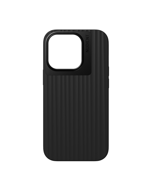 NUDIENT iPhone 14 Pro - Bold Case - Charcoal Black-Black / Mobile Cases / New