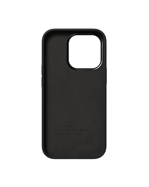 NUDIENT iPhone 14 Pro - Bold Case - Charcoal Black-Black / Mobile Cases / New