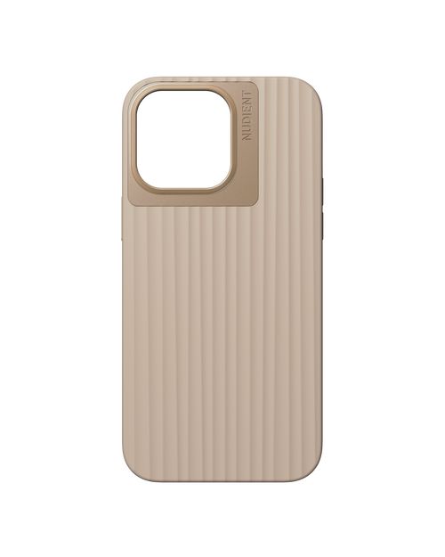 NUDIENT iPhone 14 Pro Max - Bold Case - Linen Beige-Beige / Mobile Cases / New
