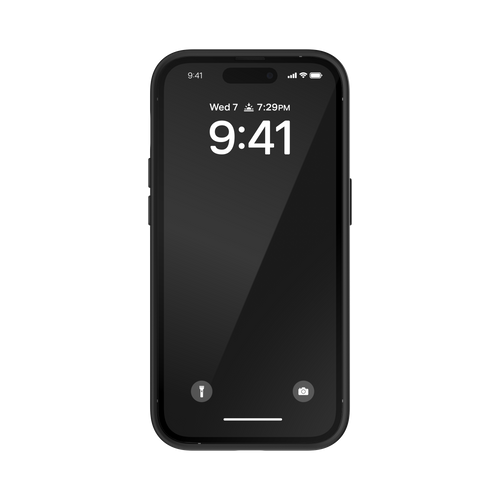 ADIDAS iPhone 14 Pro - Moulded Case - White/Black ADIDAS iPhone 14 Pro - Moulded Case - White/Black