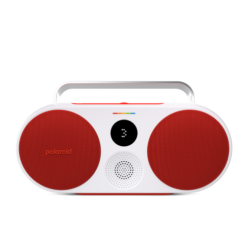 POLAROID P3 Music Player Bluetooth Wireless Portable Speaker - Red & White