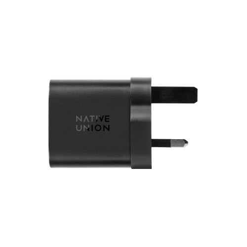 NATIVE UNION Fast GaN Charger PD 30W USB-C Charger w/ LED, 1-Port UK Wall Charg